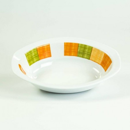 FUENTE OVAL PROFUNDA - 30 x 22 x 7 cm