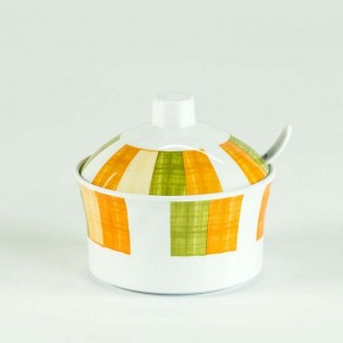 QUESERA CON TAPA Y CUCHARA - Ø 10 cm