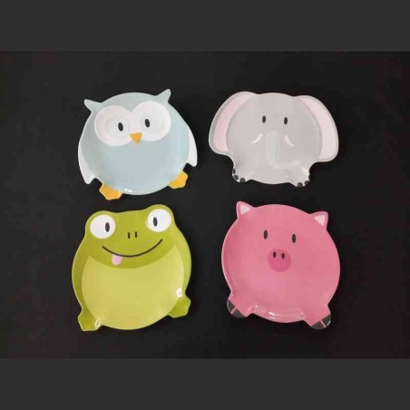 PLATO SURTIDO ANIMALES - Ø 20 CM