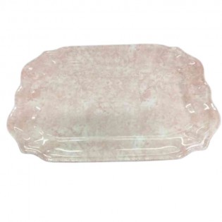 BANDEJA FLOR ROSA - 47 x 33,5 x 2,5 cm