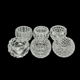 PORTAVELAS VIDRIO 8 X 6 CM 2