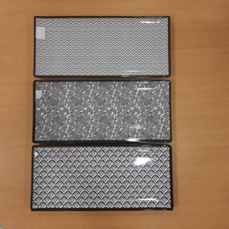 BANDEJA RECTANGULAR 37 X 17 CM