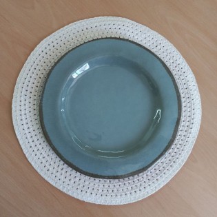 PLATO PLAYO VERDE ESTAMBUL 28 CM