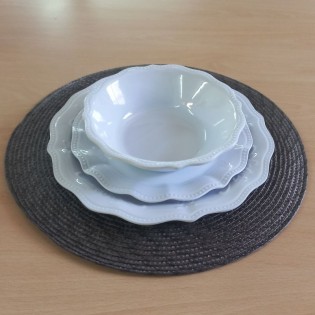 BOWL 19 CM BLANCO NIZA
