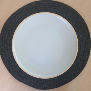 PLATO PLAYO GRIS VIENA 26 CM