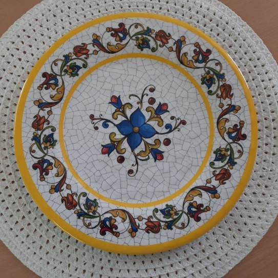 PLATO PLAYO AMARELLO - Ø 27 cm