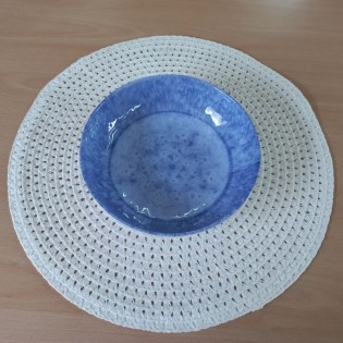 BOWL 19X5 CM AQUA BLUE 2