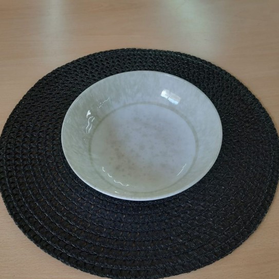 BOWL 19X5 CM AQUA BEIGE