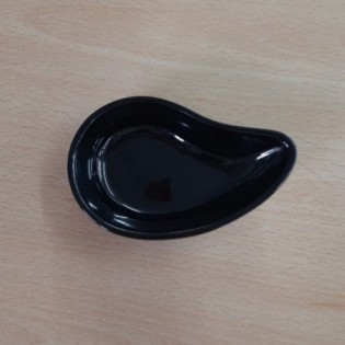 BOWL LÁGRIMA NEGRO 10 x 6,5 x 2,5 CM