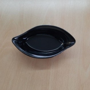 BOWL OVAL NEGRO 12,9 x 7 x 3,1 CM