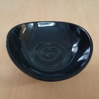 BOWL IRREGULAR NEGRO 17,3 x 15,6 x 5,2 CM