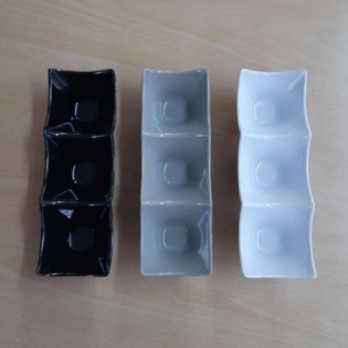 BOWL 3 DIVISIONES BLANCO 18,6 x 6,5 x 4 CM 2