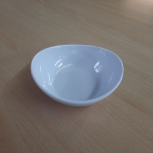 BOWL IRREGULAR BLANCO 9,9 x 9,1 x 3,8 CM