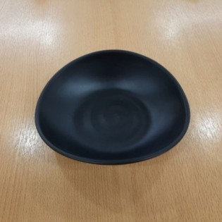 BOWL IRREGULAR NEGRO MATE 17,3 x 15,6 x 5,2 CM