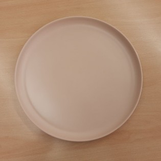 PLATO PLAYO 27 CM BORDE ROSSÉ MATE