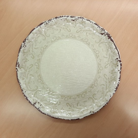 BANDEJA REDONDA MARFIL - Ø 35,5 cm