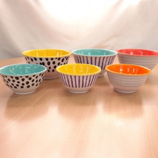 BOWL REDONDO BICOLOR GRANDE - 15 x 8 cm 2