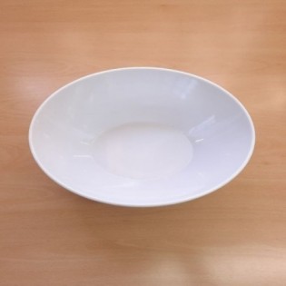 ENSALADERA BLANCA OVAL 35,5 x 23,5 x 12 CM 2