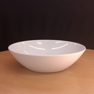ENSALADERA BLANCA OVAL 35,5 x 23,5 x 12 CM