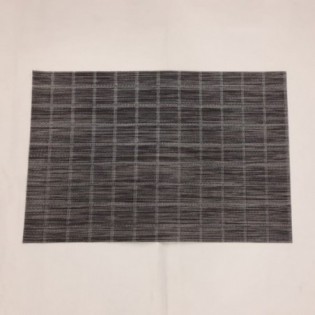 INDIVIDUAL CUADROS NEGRO x 4 PCS 45x30 CM