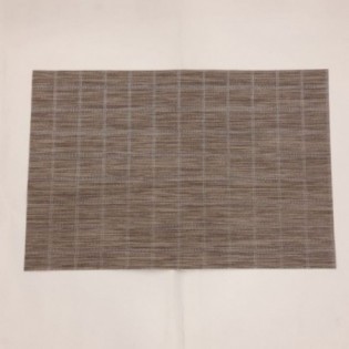 INDIVIDUAL CUADROS MARRÓN x 4 PCS 45x30 CM