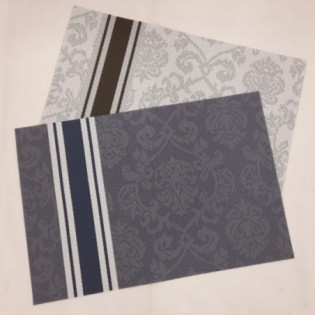INDIVIDUAL FLOR AZUL x 4 PCS 45x30 CM 2