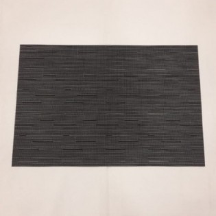 INDIVIDUAL ORIZ. NEGRO x 4 PCS 45x30 CM