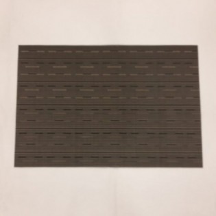INDIVIDUAL ORIZ. MARRÓN x 4 PCS 45x30 CM