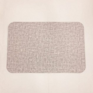 INDIVIDUAL BORDE RED. ROSA-GRIS x 4 PCS 45x30 CM
