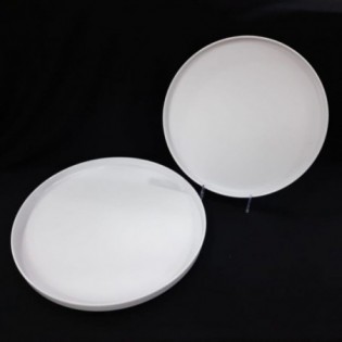 BANDEJA REDONDA BLANCO MATE 34,2 CM