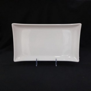 BANDEJA RECT. BLANCA 31,2 x 17,6 CM 2