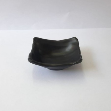 BOWL CUADRADO NEGRO MATE 8 x 8,5 x 3 CM