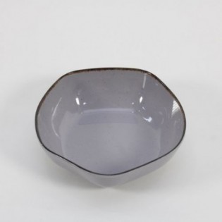 BOWL PENTAGONAL MILAN GRIS 16,5 CM