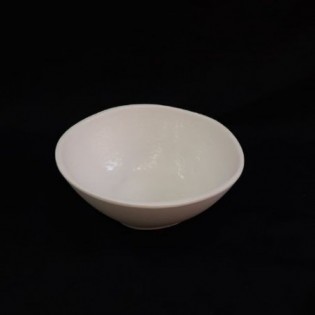 BOWL "PIEDRA" BLANCO 15 x 6 CM