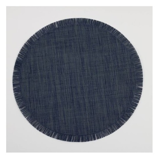 INDIV. REDONDO 38 CM AZUL x 4 PCS