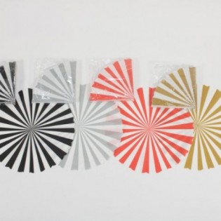 20 PCS SERV. 33 x 33 CM - 2 CAPAS, 4 COL.