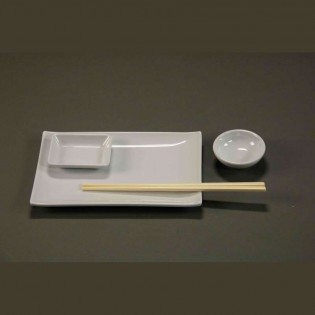 BOWL REDONDO BLANCO SUSHI - Ø 8 cm