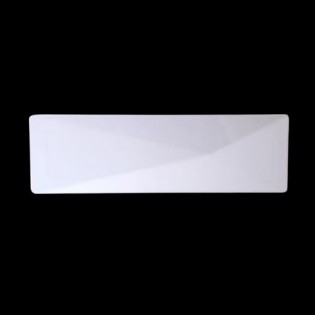 BANDEJA RECTANGULAR BLANCA 53 x 16,2 x 2,3 CM