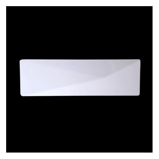 BANDEJA RECTANGULAR BLANCA 53 x 16,2 x 2,3 CM