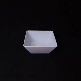ENSALADERA CUADRADA BLANCA 14 x 6 CM 2