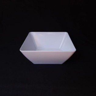 ENSALADERA CUADRADA BLANCA 20 x 8,7 CM 2