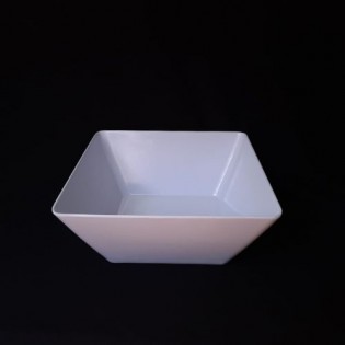 ENSALADERA CUADRADA BLANCA 25,4 x 10,8 CM 2