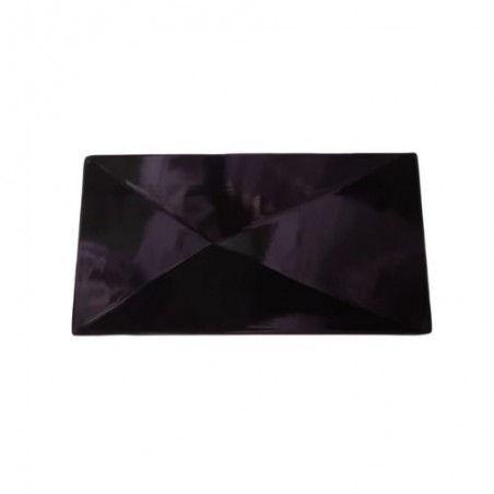 BANDEJA RECTANGULAR NEGRA 32,5 x 17,6 x 2,3 CM