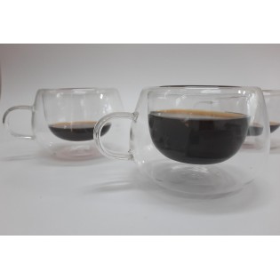 TAZA CAFÉ DOBLE VIDRIO 120ML 2