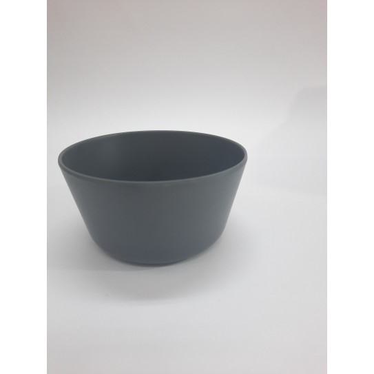 BOWL GRIS MATE 13 X 6,5 CM