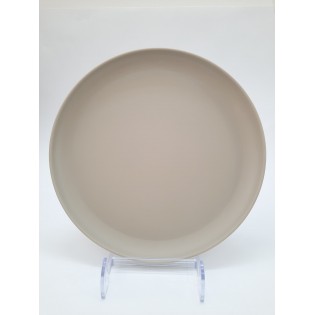 PLATO PLAYO BEIGE  MATE  24 X 1,5 CM