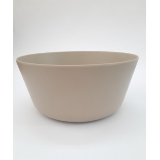 ENSALADERA BEIGE MATE 25 X 11,5 CM