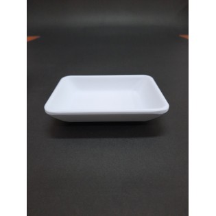 BOWL  RECT. BLANCO MATE 9 X 7 CM