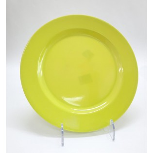 PLATO PLAYO VERDE LISO - Ø 25 cm