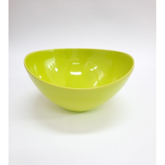 BOWL IRREGULAR VERDE LISO  - 15 x 7 cm